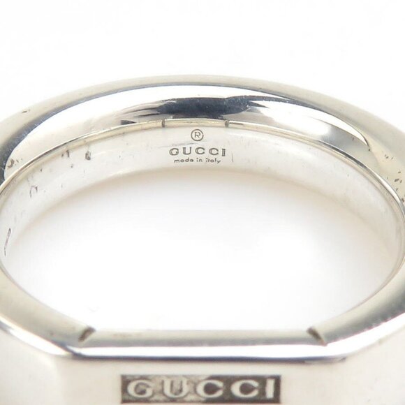 Auth GUCCI Ring Silver 925 - 55970a - Picture 11 of 16